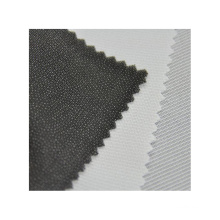 New Developed 100%polyester Placket Woven Interlining Tricot Fabrics Interlinings & Linings 100% Polyester Double Dot Plain 1/1